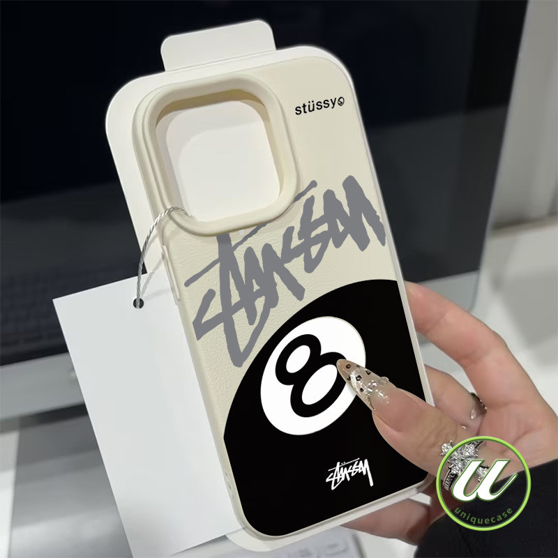 อินเทรนด์ยี่ห้อการ์ตูน 8 ตัวอักษรกราฟิกเย็น เคส IPhone 12 14 11 16 13 15 Pro Max 8Plus XS Max 7Plus X 7 8 XR 14 15 Plus - ภาพย่อย 3