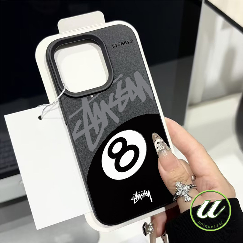 อินเทรนด์ยี่ห้อการ์ตูน 8 ตัวอักษรกราฟิกเย็น เคส IPhone 12 14 11 16 13 15 Pro Max 8Plus XS Max 7Plus X 7 8 XR 14 15 Plus - ภาพย่อย 5