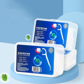 BLIVO 3/5PCS หมขัดฟัน2IN1ชนิดด้าม(50ชิ้น/กล่อง)ทางการแพทย์ ไ…