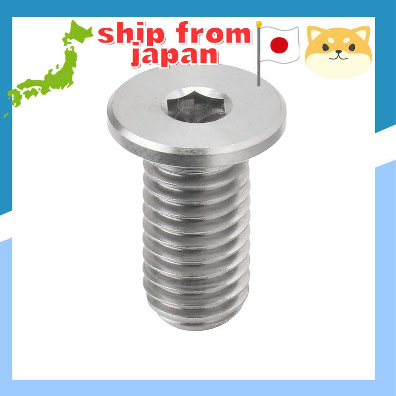 ZETA RACING Titanium Cap Bolt Extra Low Head M8×20mm P1.25 for Dirt Freak DIRTFREAK D6614