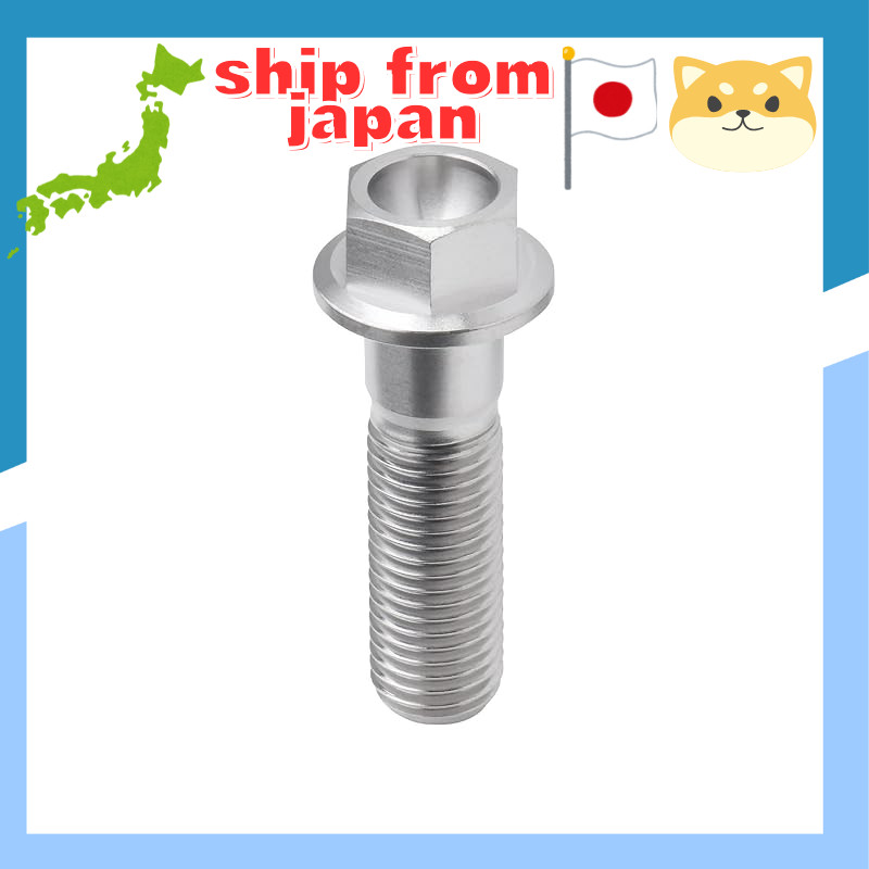 ZETA RACING Titanium Flange Bolt M10×35mm P1.25 1 piece Dirt Freak DIRTFREAK D6687 (Former part numb