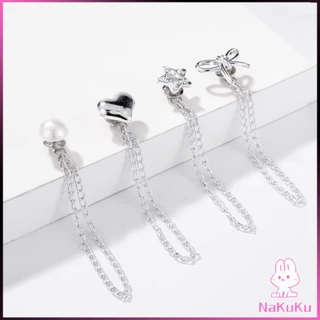 NKK 1 ชิ้น คลิปเข็มกลัดติดแขนเสื้อ ยึดขากางเกง ในการยึดติดแบบหมุดเข็ม shortening buckle