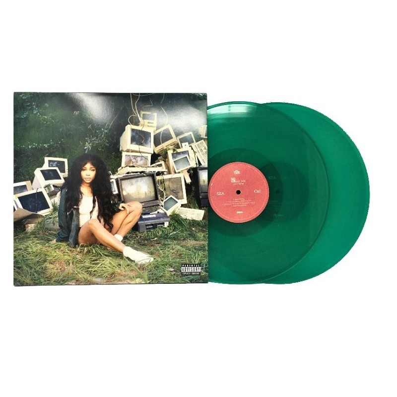 SZA - CTRL [New Vinyl LP] Explicit, Vinyl สี, Gatefold LP Jacket, สีเขียว