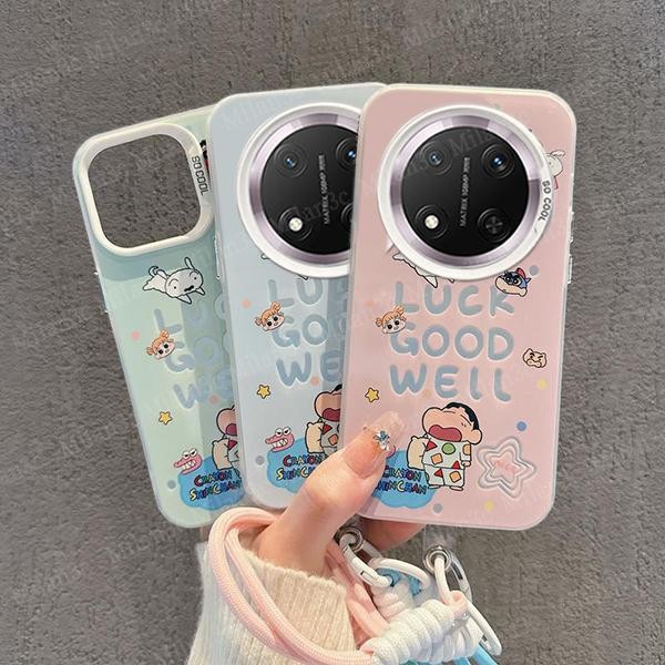เคส Honor X9C X9B X9A 5G เคส Honor 200 เคส Honor 200 Pro เคสมือถือลายการ์ตูนชินจัง เคสแข็งกันกระแทก
