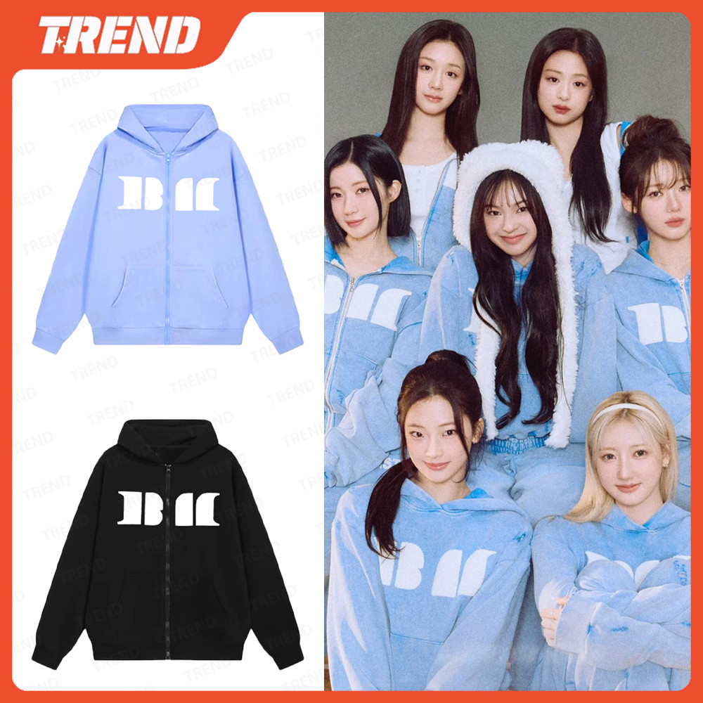 BABYMONSTER HELLO MONSTERS 2025 1ST WORLD TOUR Merch Zip-up Hoodie Plus ขนาด Unisex Vintage เกาหลีแฟชั่นหลวมพิมพ์เสื้อกันหนาวเสื้อลําลองด้านบน