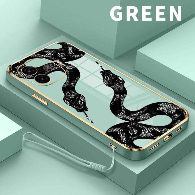 ปลอกสําหรับ IQOO Z9 5G Z9X 5G Z6 5G Z7i Z7x Neo U5x Silicon Bumper Case Simple Python Hp Soft Case