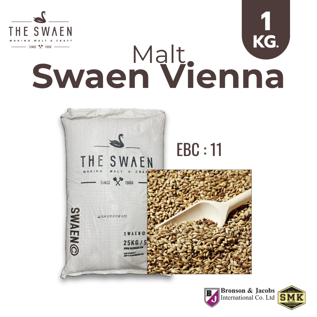Malt มอลต์ The Swaen : Vienna 1 Kg. สำหรับทำเบียร์ คราฟท์เบียร์ โฮมบรูว์ โรงเบียร์