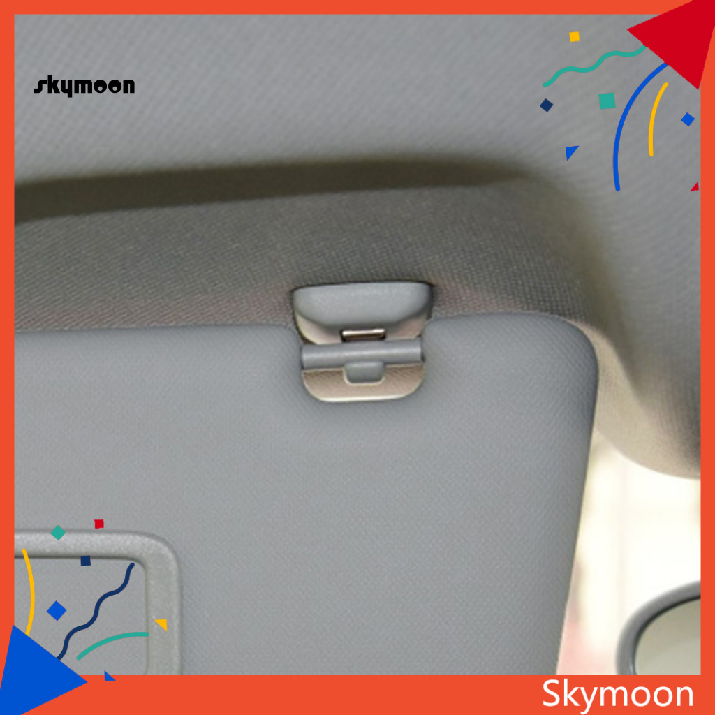 Skym * Compact Sun Visor Hook Long Lasting Car Sun Visor คลิปไม้แขวนเสื้อภายใน 8U0857562A Robust สํา