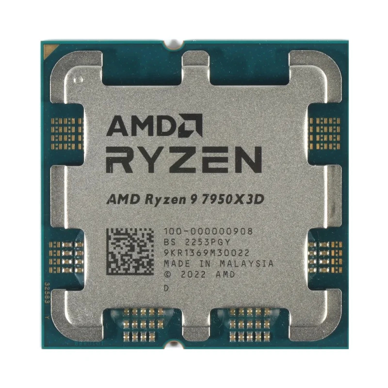 AMD Ryzen 9 7950X3D CPU สําหรับ B850 B650 B650E X670E 4.2 สูงสุด 5.7GHz 16-Core 32-Thread AM5 7000 S