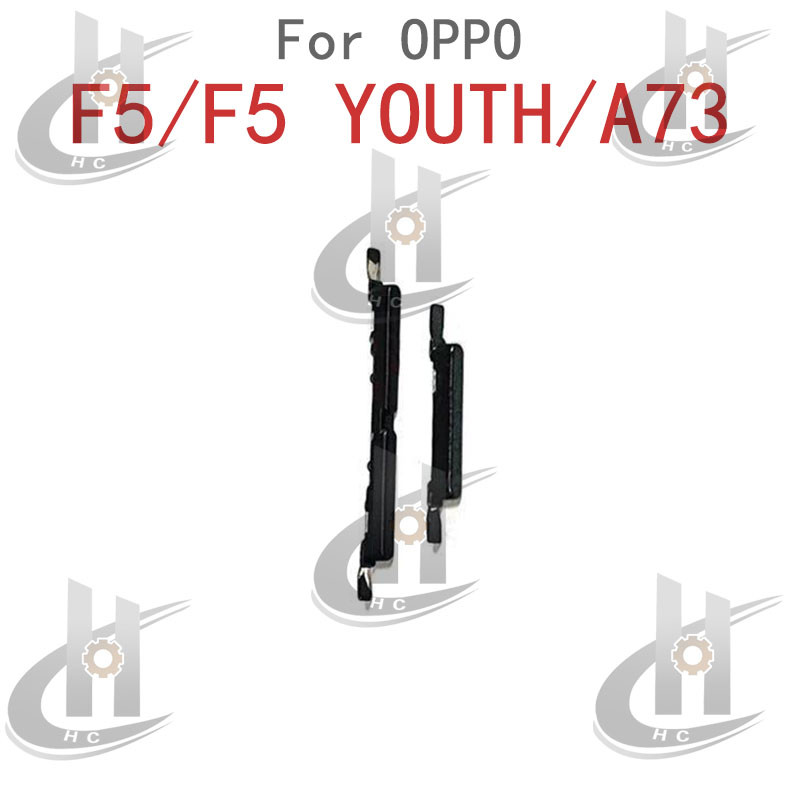 สําหรับ OPPO F5 / F5 YOUTH / A73 ปุ่มปรับระดับเสียงไฟ ปุ่มสายเคเบิล Flex ปุ่มปิดระดับเสียงปุ่มขึ้นและลงด้านข้าง อะไหล่ทดแทน - รูปที่ 5