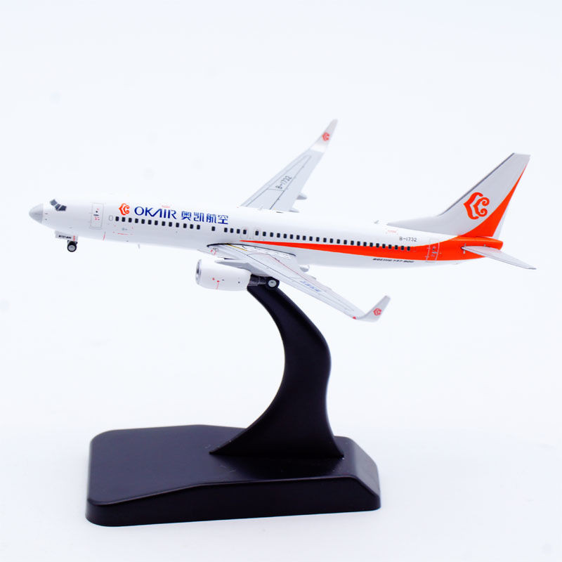1: 400 JC Wings Alloy Airliner รุ่น Okai Airlines B737-800 B-1732