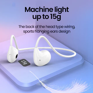 Elough VV4 Gaming E-Sports OWS ชุดหูฟังบลูทูธด้านหลังแบบแขวน Air Conduction กีฬาไม่อินเอียร์ชุดหูฟังกีฬาไร้สายแบบครอบหู