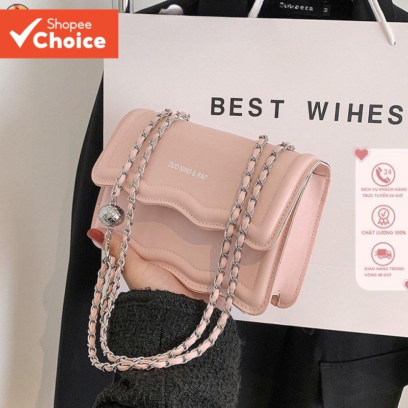 Chain Mini Square Bag Spring New Fashion Shoulder Crossbody Purse Women Casual Small Handbag – โปรปัง