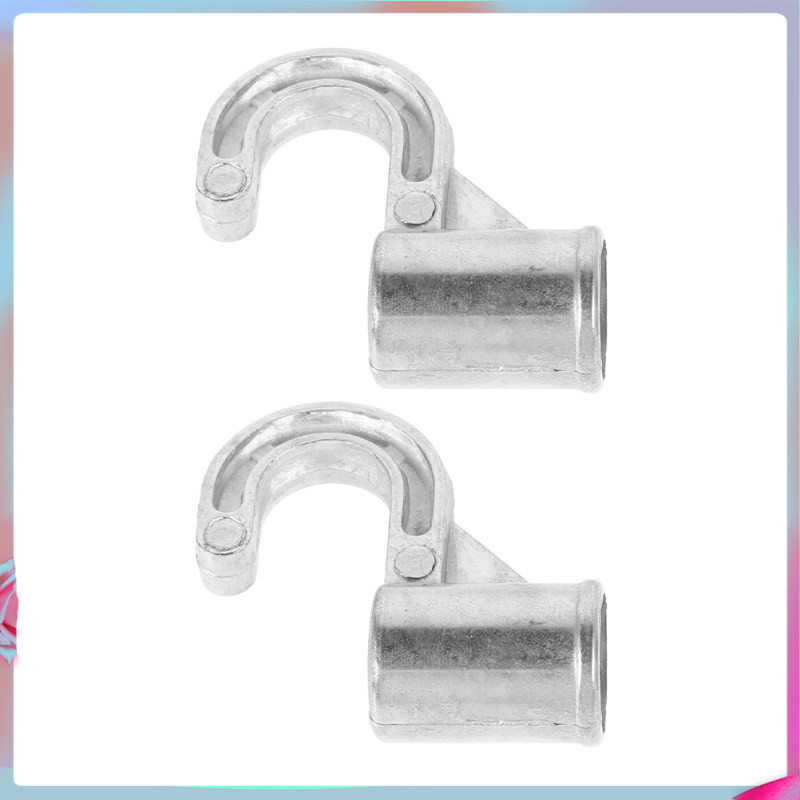 🌸 ชุดตะขอแขวนเสื้อผ้าโลหะติดตั้งง่ายประหยัดพื้นที่ 2 ชิ้น - รูปที่ 6