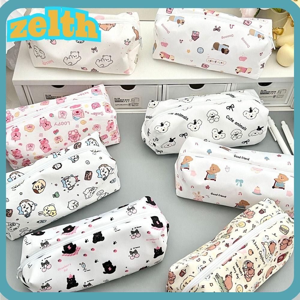 กระเป๋าปากกา ZELTH, Back To School Gift ดินสอความจุขนาดใหญ่, Portable Loopy/Crayon Shin-chan/Cikawa 