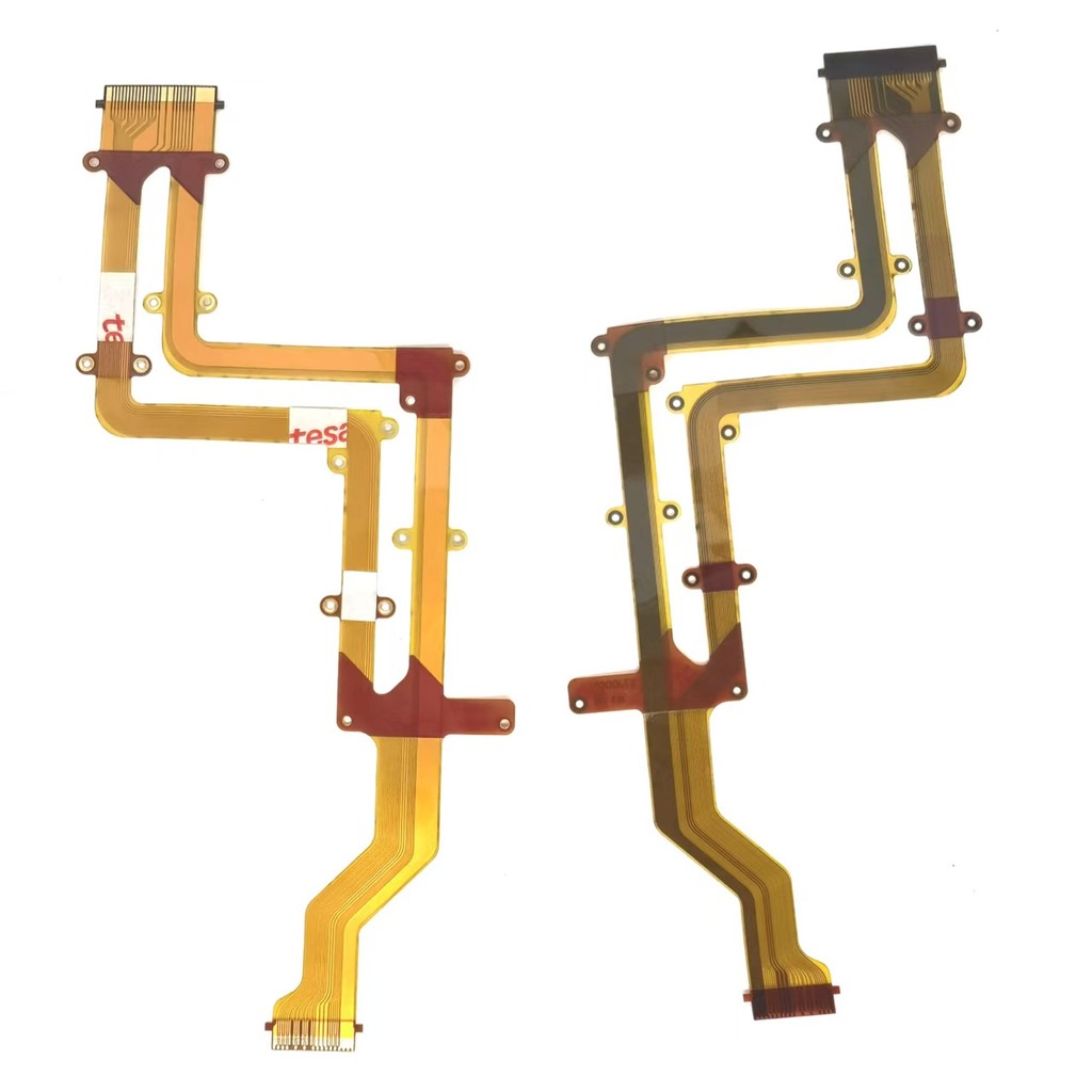 1PCS สําหรับ Panasonic V750 V760 V770 บานพับ LCD Flex จอแสดงผลหน้าจอเพลาหมุนสายยืดหยุ่น FPC HC-V770 