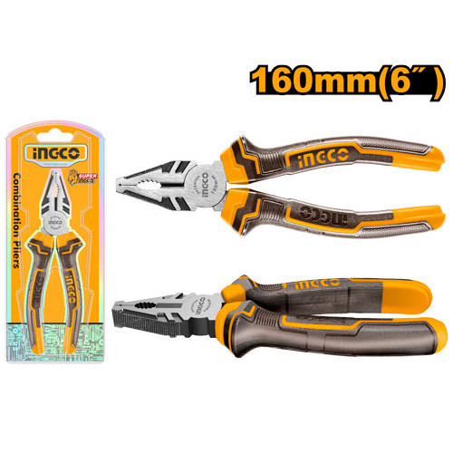 INGCO   คีมปากจิ้กจก  6 นิ้ว  รุ่น HCP08168