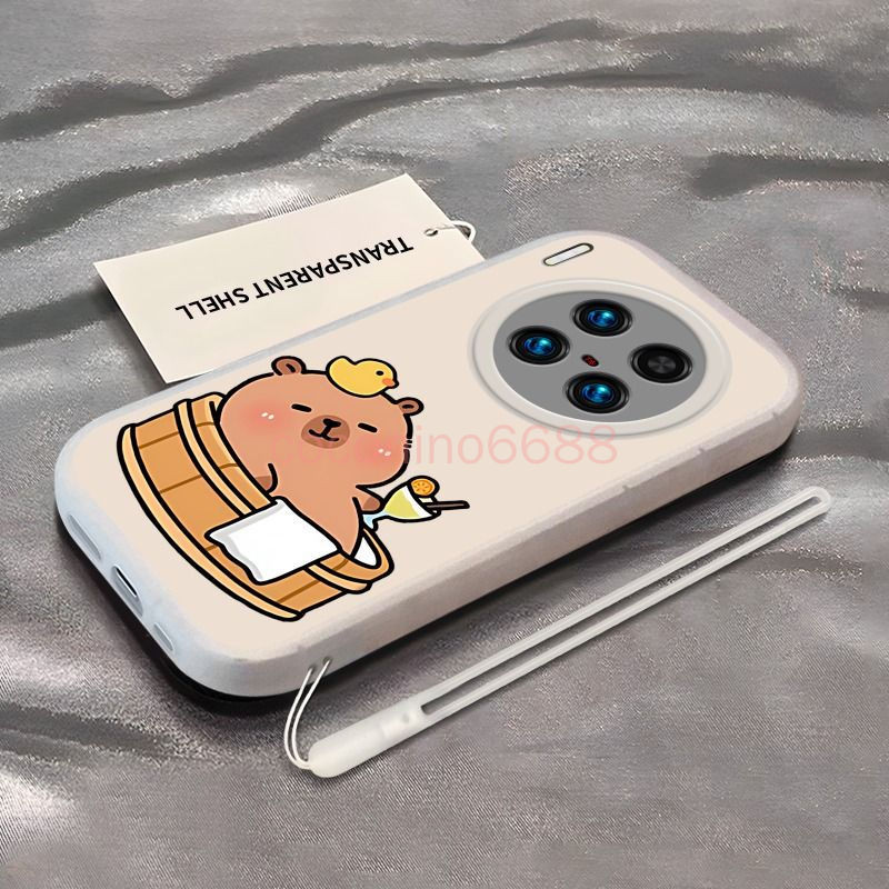 ฟรีฟิล์มด้านหลัง Vivo X200 Ultra X200s เคสโทรศัพท์ x200ultra เคสป้องกัน Kapibara Soft x90 เคสป้องกัน