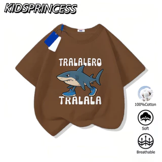 (จัดส่งตลอด 24 ชั่วโมง)COD 2025สินค้าใหม่! TUNG เสื้อยืดแขนสั้นสำหรับเด็กสบายและนุ่ม ผ้าฝ้ายแท้ 100% N2575