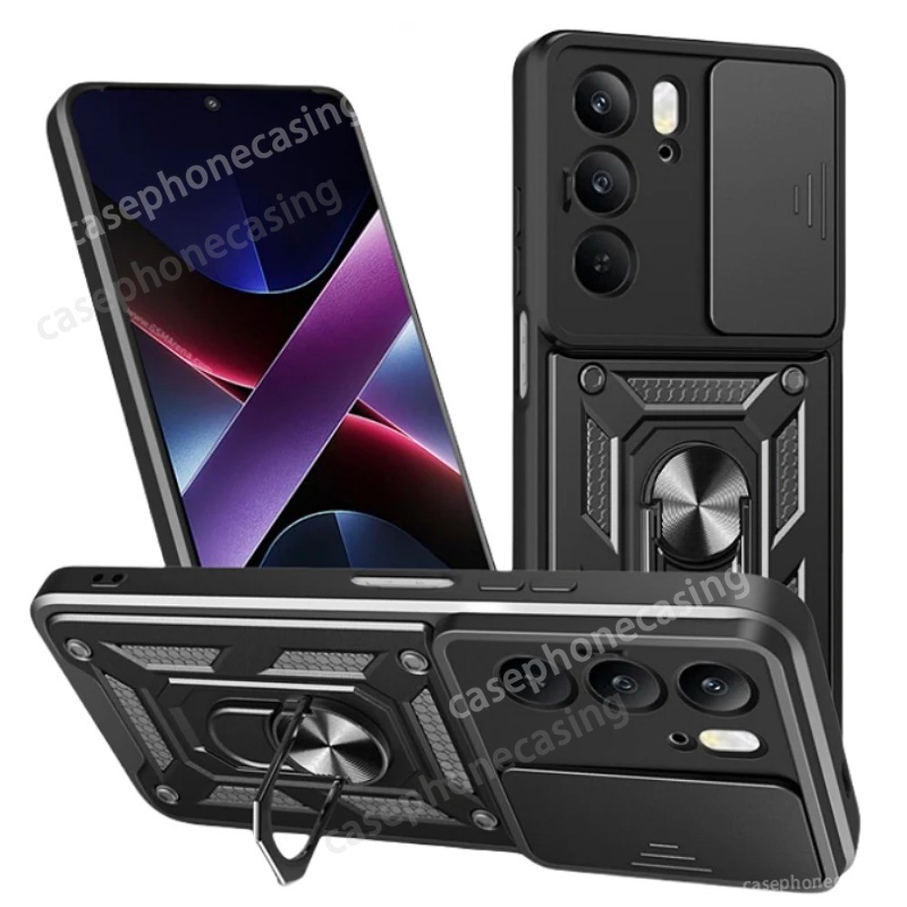 กล้องสไลด์เลนส์สําหรับ Realmi C71 C75 C75X C 71 C 75 RealmeC75 RealmeC71 เคสโทรศัพท์ Anti-Knock กันก