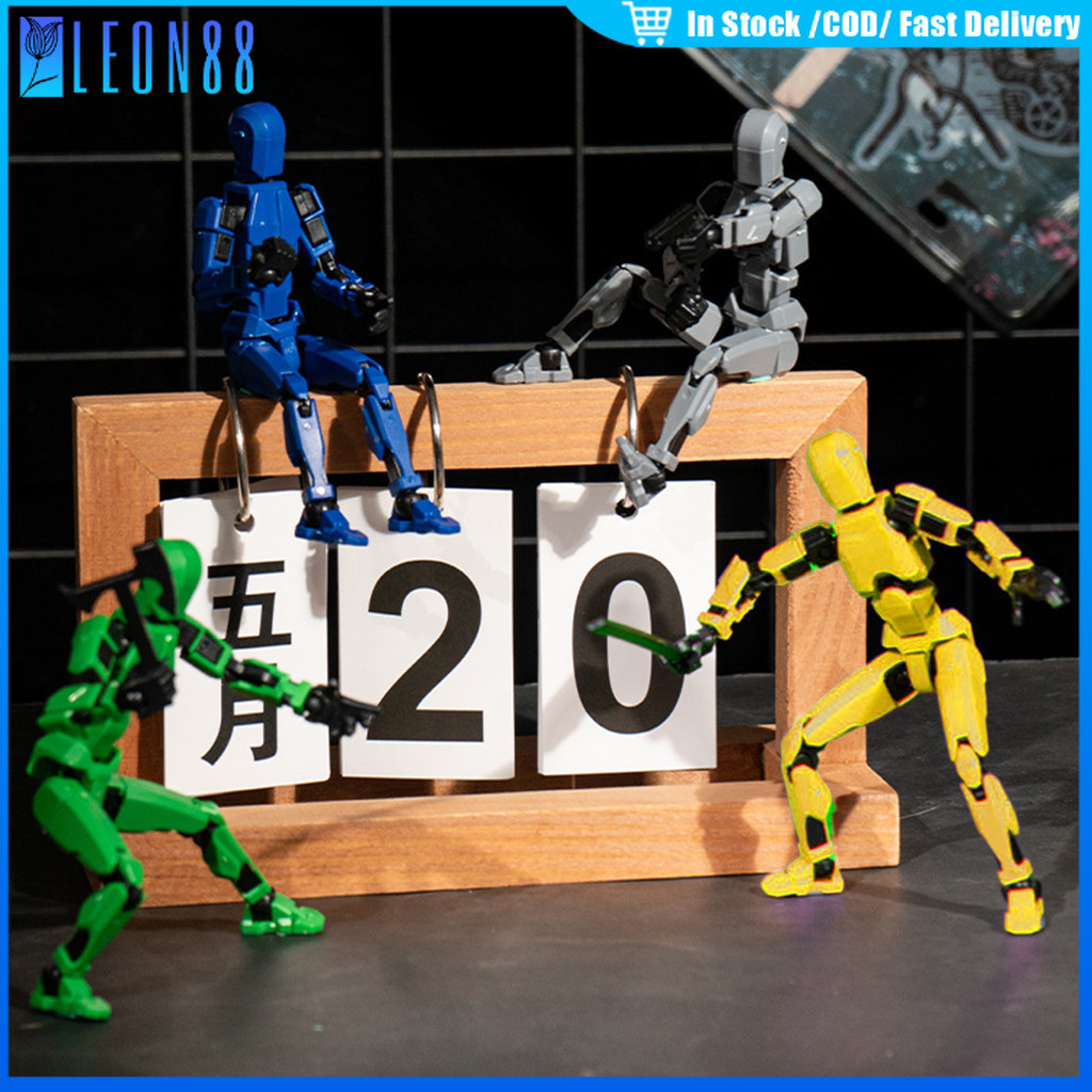 ของมาใหม่！โมเดลฟิกเกอร์dummy 13 action figure ข้อต่อขยับได้ 3D ของเล่นสําหรับเด็ก