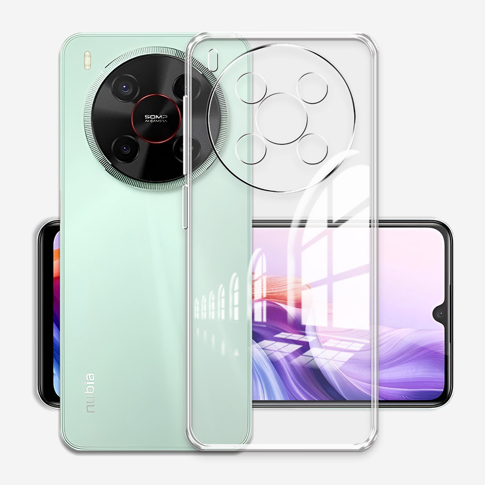 สําหรับ ZTE Nubia V70 Max กรณีซิลิโคนอ่อนเคสโทรศัพท์สําหรับ ZTE Blade V70 Max Soft Clear ปลอกโปร่งใส