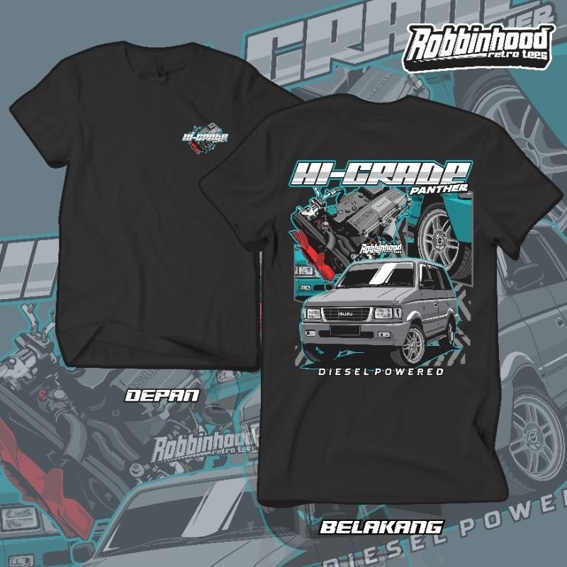 เสื้อยืด PANTHER HI GRADE PANTHER SPORTY PANTHER 4JA1 PANTHER TURBO PANTHER LS PANTHER DIESEL