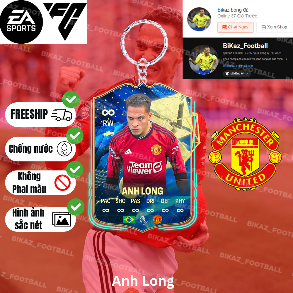 PLAYER พวงกุญแจ - INFINITE ANTONY