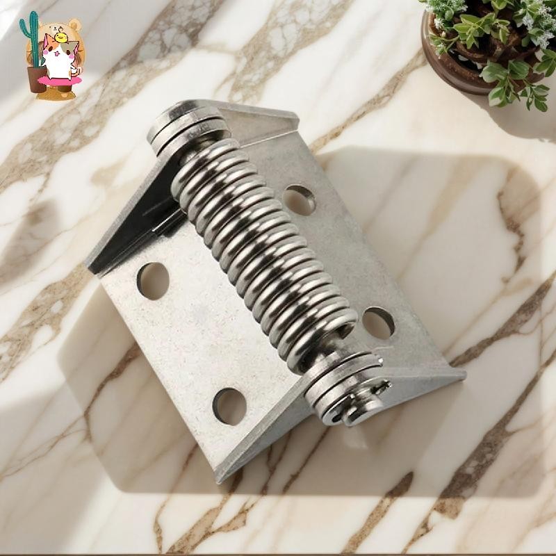 บานพับสปริงปิดเองบานพับสแตนเลสพร้อมการคืนด้วยตนเองฤดูใบไม้ผลิและความจุสูงโหลดบานพับสปริง ไฮร์