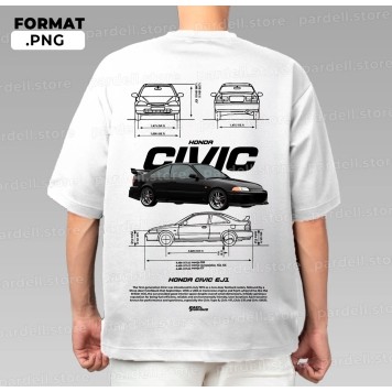 Honda Civic Ej1 Fast and Furious Tshirt เสื้อไมโครไฟเบอร์ Limited Edition