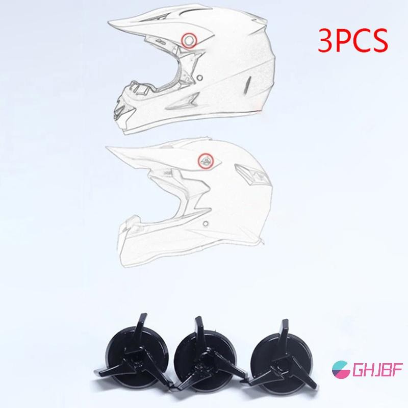 GHJBF] Off-road Helmet สกรูพิเศษสําหรับ Sun Visor Fixing พลาสติก Universal สําหรับหมวกกันน็อค Off-road ศนนเดิม nck