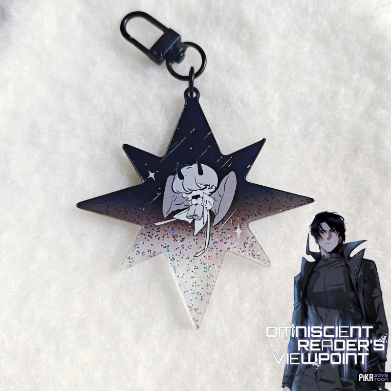 อะนิเมะ Omniscien Readers Viewpoint ORV Kim Dokja KDJ คอสเพลย์พวงกุญแจอะคริลิคจี้พวงกุญแจกระเป๋าอุปก