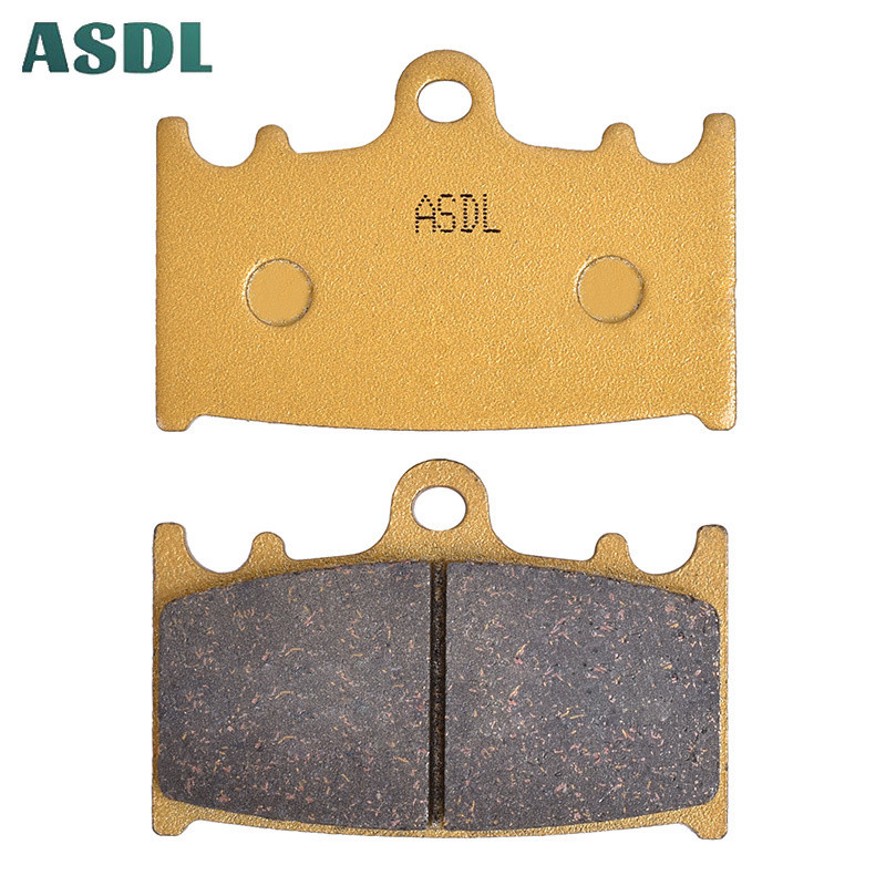 ASDL รถจักรยานยนต์ผ้าเบรคหน้าสําหรับ KAWASAKI ZR 400 Zephyr 97-01 ZX 400 ZXR 400 R 89-94 ZZR 600 90-