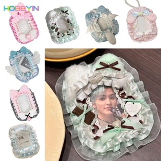 HOBBYIN Photo Protector , with Ribbon Plush Card Holder, Ani…