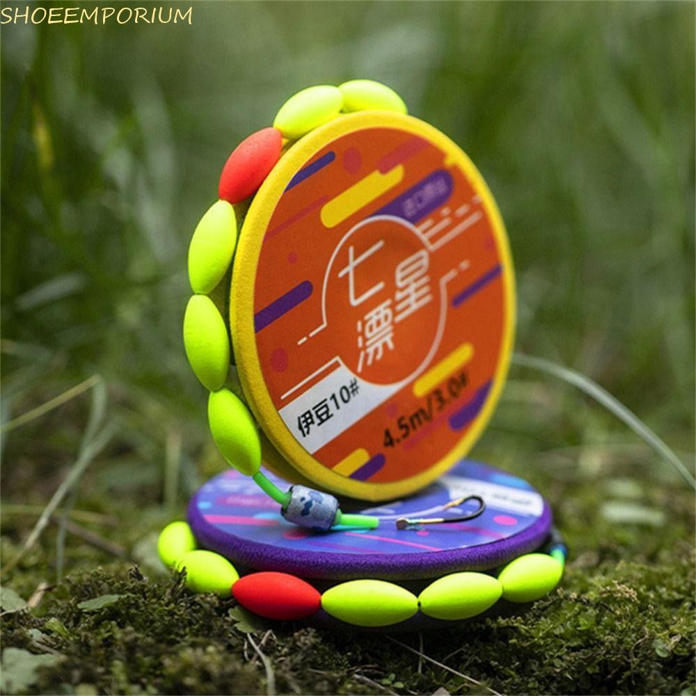 SHOEEMPORIUM ตะขอตกปลา Line, Fishing Stopper เหล็กคาร์บอนสายตกปลา Barbed Fishing Lead Float Fish Hoo