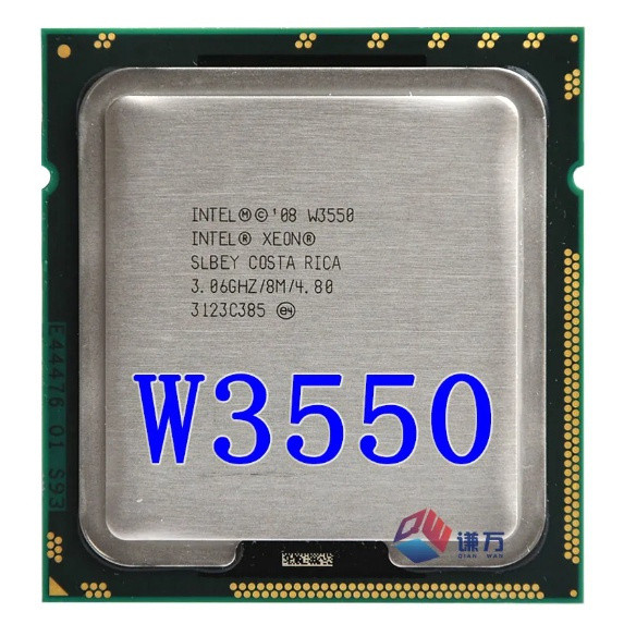 Intel Xeon W3580 W5590 W3670 W3680 CPU เวอร์ชันอย่างเป็นทางการวินาที