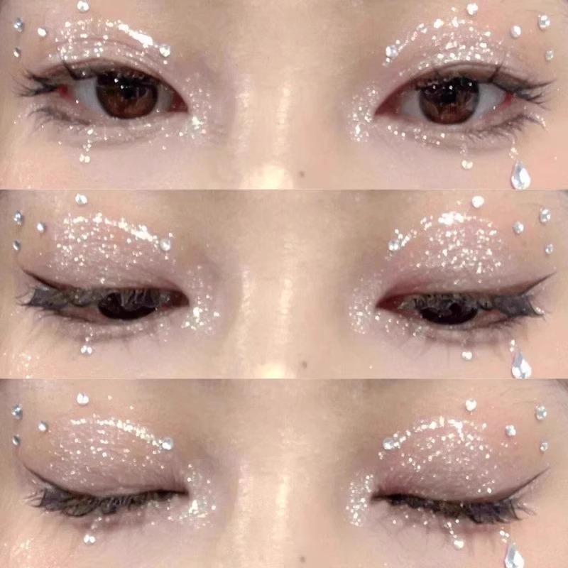 Gellas Eyeshadow Palette 5 สี ชิมเมอร์เนื้อละเอียด กลิตเตอร์เกาหลี แต่งตา Dolly Eye สวยวิ้งค์ ราคา ถูกที่สุด ดีลบีเคเค แกลเลอรีภาพที่ 3