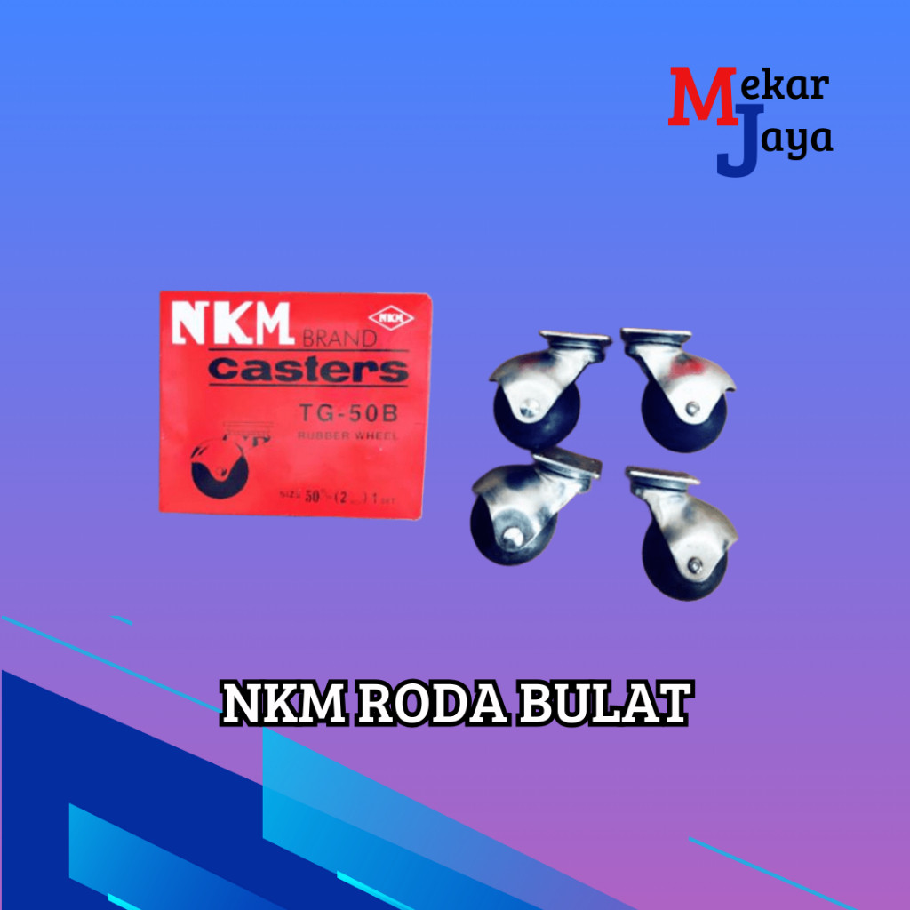 NKM ROUND WHEELS/ ROUND RUBBER WHEELS/ DISPLAY WHEELS CONTENTS 4 ชิ้น