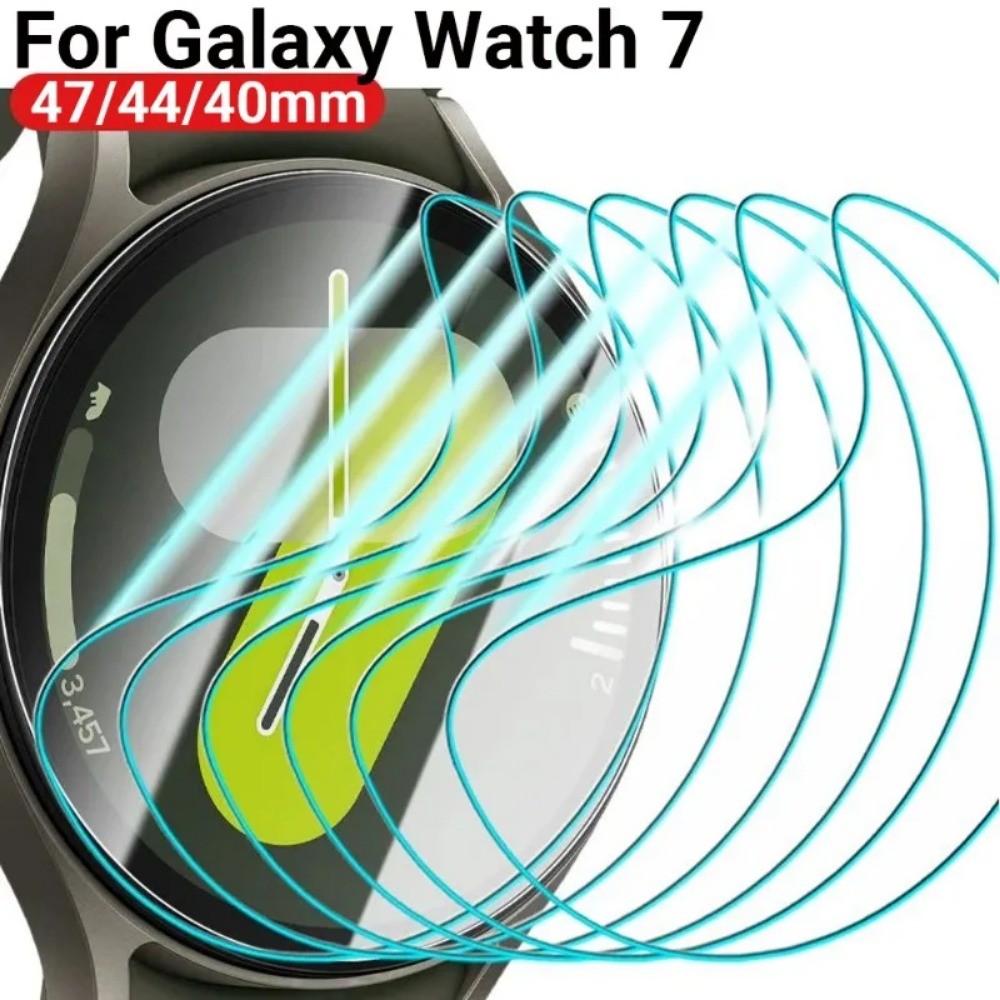 3-1PCS Soft Screen Protector สําหรับ Samsung Galaxy Watch Ultra 8 7 6 5 4 FE 40 มม.44 มม.Watch6 คลาสสิก 43/47 มม.ฟิล์มไฮโดรเจลไม่ใช่ฟิล์มแก้ว