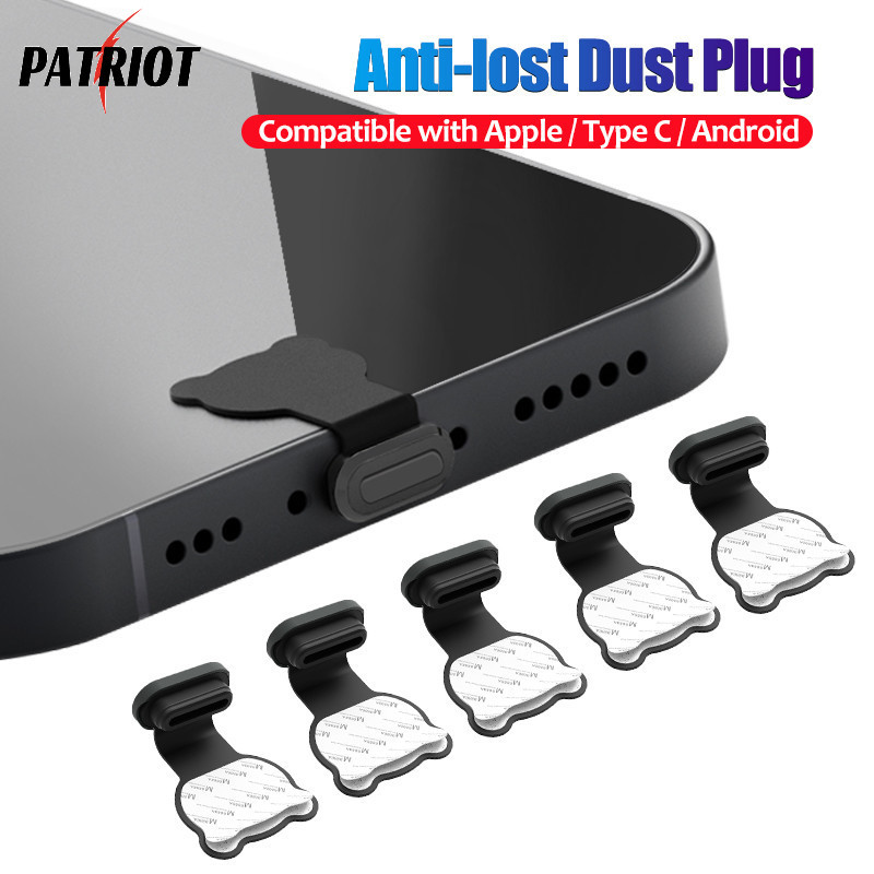 ซิลิโคน ป้องกันฝุ่น ปลั๊ก ฝาครอบป้องกัน พอร์ตชาร์จ USB สําหรับ IPhone และ Type-C พอร์ตชาร์จ Type-C ปลั๊กกันฝุ่น พอร์ตชาร์จ ป้องกันการสูญหาย ปลั๊กกันฝุ่น