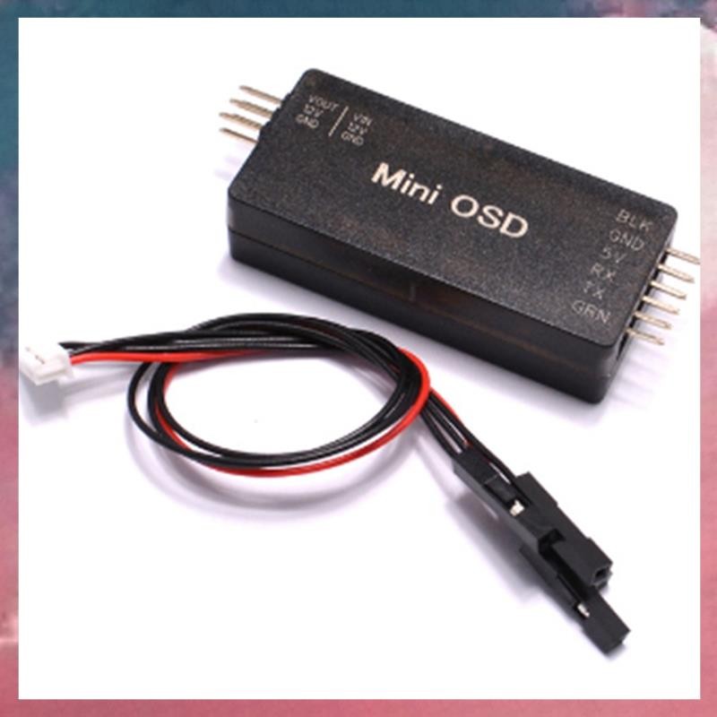 Minim OSD บนจอแสดงผลหน้าจอ Mini OSD Rev. 1.1 OSD สําหรับ PX4 PIX 2.4.8 2.4.7