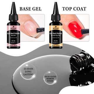 MTSSII 30ml ฐานเจล Top Coat Function เจลโปแลนด์ Soak Off UV Vernis กึ่งถาวรเล็บเล็บเจลเคลือบเงาเล็บ Art