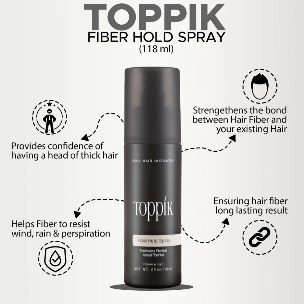 Toppik Hair Building Fiber Styling Powder ผงแต่งผมเคราตินธรรมชาติ ติดทนนาน เป็นมิตรต่อเส้นผม ราคา ถูกที่สุด ดีลบีเคเค แกลเลอรีภาพที่ 5