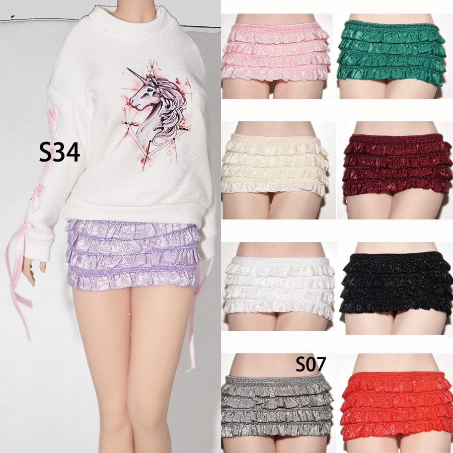 [ข้อเสนอพิเศษ] Ready Stock 1/6 tbleague phicen Miniskirt