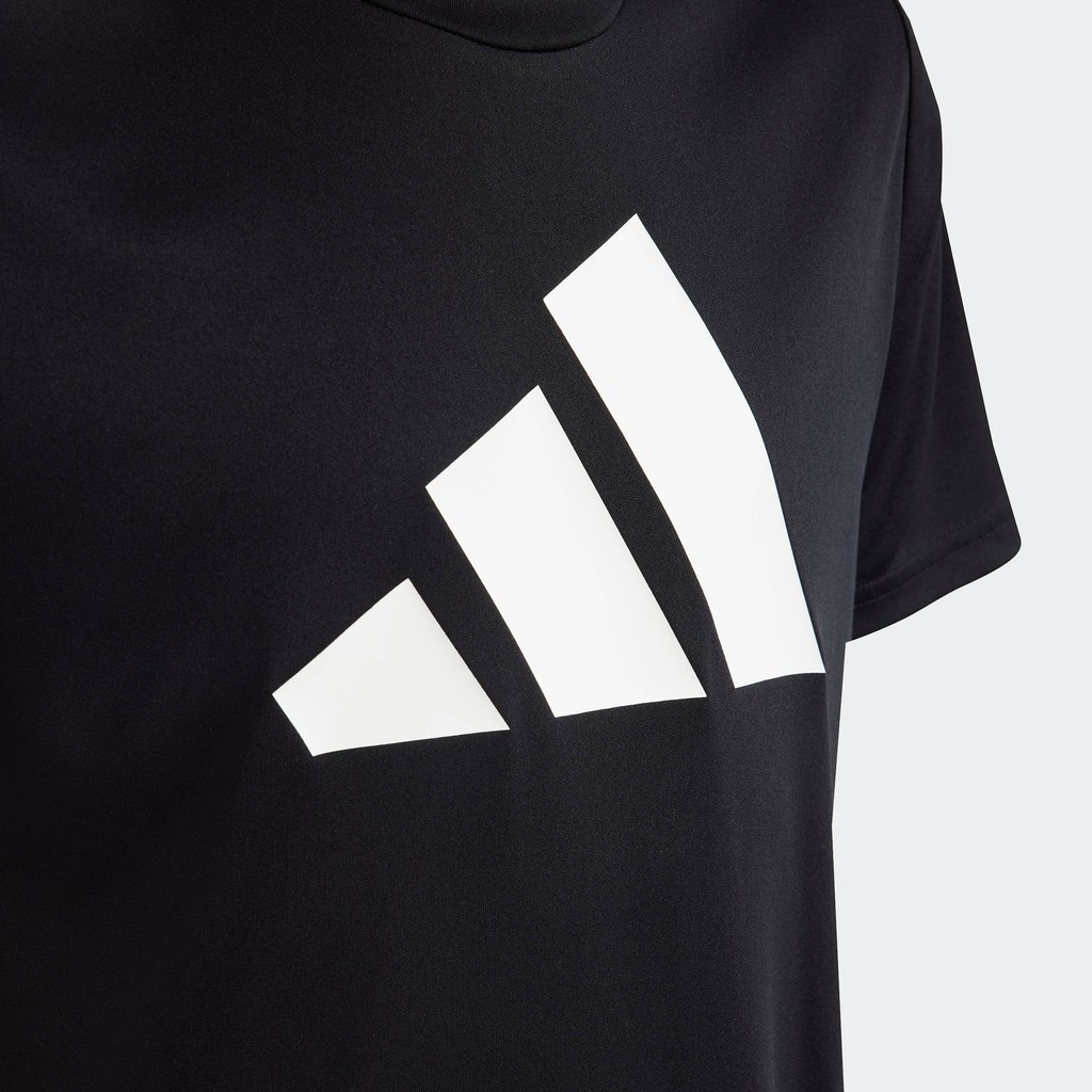 adidas ไลฟ์สไตล์ & Gym & Training เสื้อยืดทรงเรกูลาร์ Train Essentials AEROREADY Logo เด็ก สีดำ IC5659 ราคา ถูกที่สุด ดีลบีเคเค แกลเลอรีภาพที่ 5