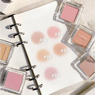 Judydoll Blush Single Color Blush Highlight Contour Purple Peach Matte Natural Creamy Apricot Pinky And Delicate Face Blush