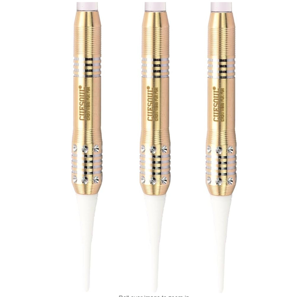 ลูกดอกปาเป้า Cuesoul Black Scorpion Gold Barral Soft Darts 16g