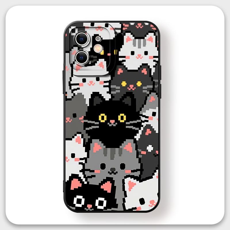 เคสไอโฟน เคสนุ่มกันกระแทกลายการ์ตูนน่ารักตลก เคสโทรศัพท์ for iPhone 16 15 14 13 12 11 Pro Max SE 2020 X XR XS 8 7 Plus xsmax 7plus 8plus พลัส MZ0294Q