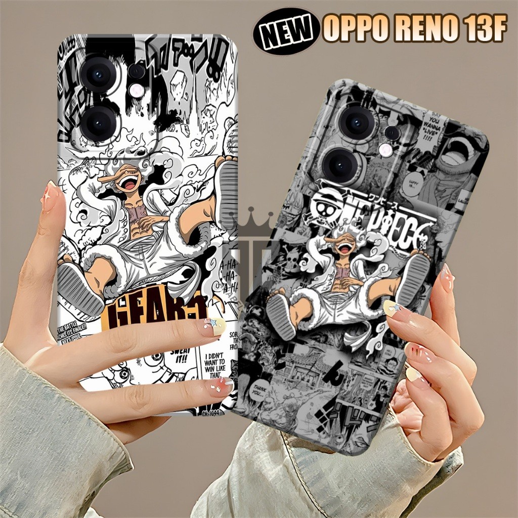 Softcase RENO 13F 5G 2025 / RENO 13 5G / RENO 13 PRO 5G Fashion Case Motif One Piece Gear 5 - เคส On