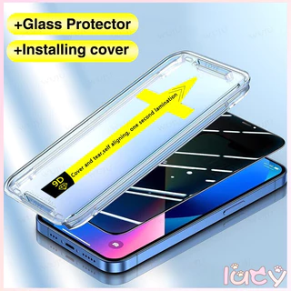 กระจกนิรภัยกันรอยหน้าจอ 8K Ultra HD ไร้ฝุ่น ความแม่นยําสูง สําหรับ iPhone 17 PRO 11 12 13 14 15 Pro XS Max Plus X XR#D6
